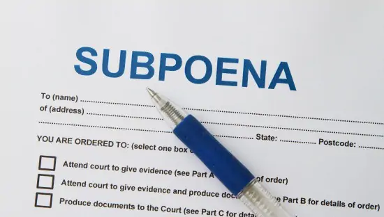 subpoenas-pennsylvania